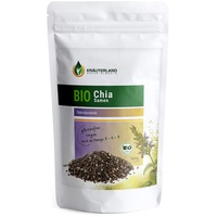 Kräuterland Bio Chia Samen 500g - Chiasamen 100% rein, vegan & glutenfrei - Salvia hispanica in Premium Qualität
