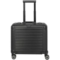 Travelite Next 4-Rollen Cabin 43 cm / 32 l schwarz/aluminium
