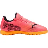 Puma Future 7 Play TT Jr. sunset glow/puma black/sun stream 38