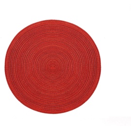 PICHLER Tischset SAMBA granat (D 38 cm) - rot