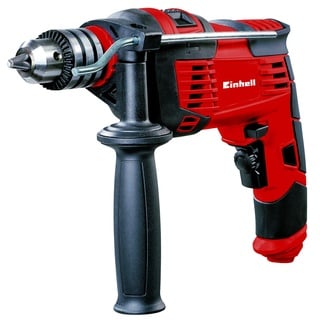 Einhell Schlagbohrmaschine TC-ID 1000 E (1010 W, Bohrleistung Ø Holz 32 mm, Beton 16 mm, Metall 13 mm, Metall-Tiefenanschlag, robustes Zahnkranzbohrfutter)