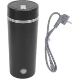 Reise-Wasserkocher, 350 Ml, Elektrischer Wasserkocher, 304 Edelstahl, Teekessel, Doppellagig, Anti-Trockenbrand, Tragbarer Wasserkocher, Automatischer Mini-Warmwasserboiler für