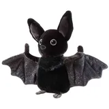 HEUNEC 453777 - MISANIMO Fledermaus Vlad, schwarz, 20 cm