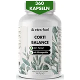 Xtra Fuel Corti Balance - Cortisol Nährstoffmix mit Ashwagandha, Rhodiola & Vitamin B6 246 g Kapseln