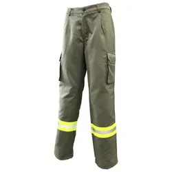 Waldbrand-Hose / 1-fach mit Innenfutter, Größe S - S