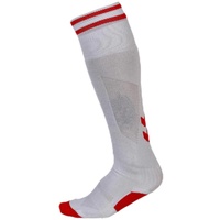 hummel Element Football Sock, White/True RED, 46/48