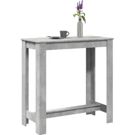 vidaXL Bartisch 102 x 50 x 103,5 cm Grau