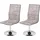 MCW Esszimmerstuhl C41-2-h Polyester vintage kieselgrau 2er Set