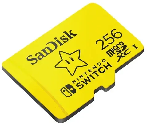 SanDisk microSDXC Extreme 256GB (A1/ V30/ U3/ C10/ R100/ W90) für Nintendo Switch
