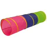 LittleTom Spieltunnel für Kinder - 180x46 Activity Baby Turnen - Parcours Tunnel Spielzeug Krabbeltunnel - Krabbelrolle Raupe Outdoor Bällebad Kinderturnen Indoor