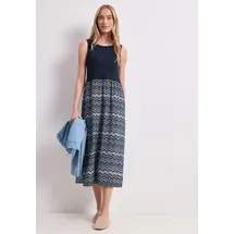 STREET ONE Midikleid mit allover Print Blau 42