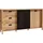 Forte Jytana Sideboard 174,8 x 40,2 x 91,5 cm schwarz