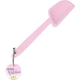 Birkmann, Colour Kitchen, Teiglöffel aus Silikon mit Metallkern, formstabil und flexibel, BPA-frei, hitzebeständig bis 230 °C, spülmaschinengeeignet, rosa, 29 x 6,5 cm, 422544