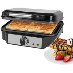 Proficook PC-WA 1240 inox Brüsseler Waffelautomat 2-fach