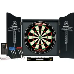 Winmau Dartset Professional Schwarz schwarz No Size