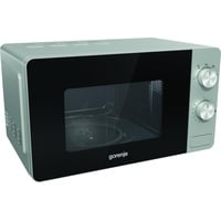 Gorenje Microwave orkaitė MO17E1S Free standing, Mechanical, 700 W, Defrost, Mikrowelle, Silber