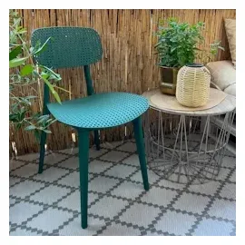 HJH Office Gartenstühle, ARTIFO HOL Kunststoff grün