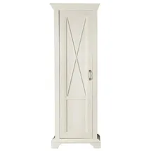 Forte Garderobenschrank KASHMIR 73 x 211 x 46 cm Weiß