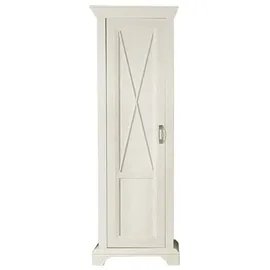 Forte Garderobenschrank KASHMIR 73 x 211 x 46 cm Weiß