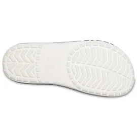 Crocs Unisex's Bayaband Flip Flop,White/Navy,38/39 EU