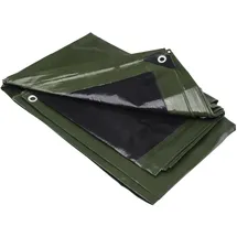 WERKA PRO Multifunktionstuch 2 x 8 m Schwarz und Grün