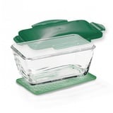 Genius Gemüseschneider Nicer Dicer Chef S Glasschüssel Set 3-tlg., Backofengeeignet bis 250°C grün