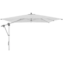 Doppler Expert Ampelschirm 300 x 300 cm hellgrau inkl. Schutzhülle