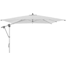 Doppler Expert Ampelschirm 300 x 300 cm hellgrau inkl. Schutzhülle
