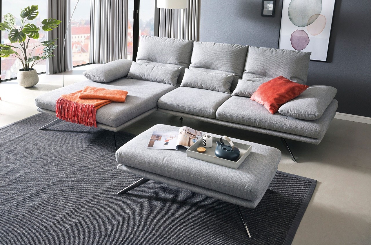 Oxnard Sofa mit Ottomane