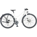 Prophete E-Bike Urbanicer 2.0«, 9 Gang, Shimano, Alivio, Heckmotor 250 W, weiß