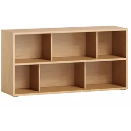 miliboo Niedriger Bücherschrank 140 x 0 x 0 cm Braun