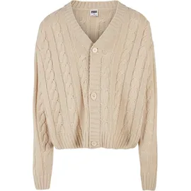 URBAN CLASSICS Boxy Cardigan | Khaki - 3XL