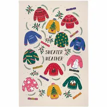 Ulster Weavers Weihnachtspullover-Geschirrtuch (74 x 48 cm) – 100% Baumwolle – waschbar – Weihnachtspullover Geschirrtuch – Küchenzubehör & Dekor