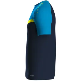 Jako T-Shirt Iconic marine/jako blau/neongelb 128