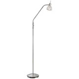 bmf-versand Stehlampe Stehlampe Wohnzimmer Stehleuchte Leselampe LED weiß Glas 41890101