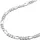 GALLAY Armband 2mm Figarokette Silber 925 19cm