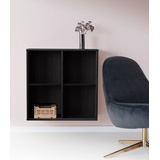 Hammel Furniture Regal »Mistral, Hochwertig Hängeregal, Wandregal«, schwarz gebeizt, , 96970918-0 B/H/T: 70 cm x 70 cm x 27 cm,