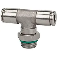 Riegler T-Steckverschraube drehbar G 1/8 a Schl.-Ø 4 15bar