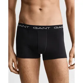 GANT Boxershorts unifarben schwarz/weiß XL 7er Pack