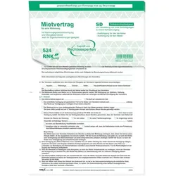 RNK-Verlag 10er-Pack Mietverträge für Wohnungen 524/10