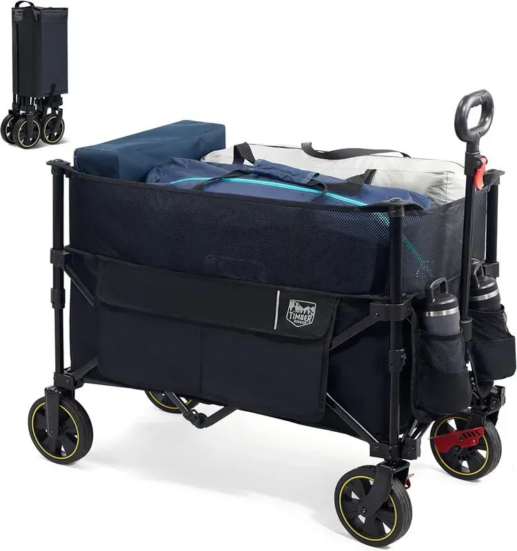 TIMBER RIDGE 21826S Wagen 90 x 50 x 48 cm, 1er-Pack