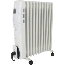 Perel Ölradiator 2500 W Weiß