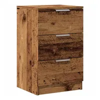 VidaXL Nachttisch Altholz-Optik 40x36x65 cm Holzwerkstoff