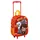 HARRY POTTER Buckbeak-Kleiner 3D Rucksack mit Rädern, Orange