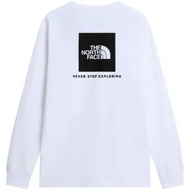 The North Face Evolution Box Nse Langarm-t-shirt - TNF White - XL