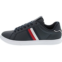 Tommy Hilfiger Corporate Leather Cup Stripes Schuhe Blau