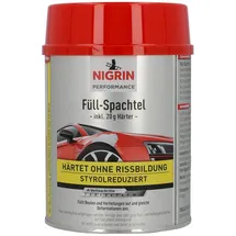 Nigrin Performance 72111 Füll-Spachtel 1 kg, hellgrau,