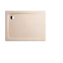 Kaldewei Superplan Classic xxl Duschwanne 431248040030 100x140x4,3cm, mit Träger, bahamabeige