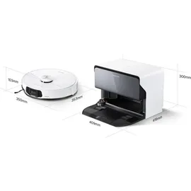 Roborock S8 MaxV Ultra mit Wasseranschluss weiß
