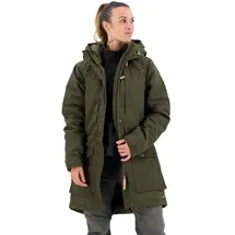 Fjällräven Damen Singi Wool Padded Parka, Deep Forest, S